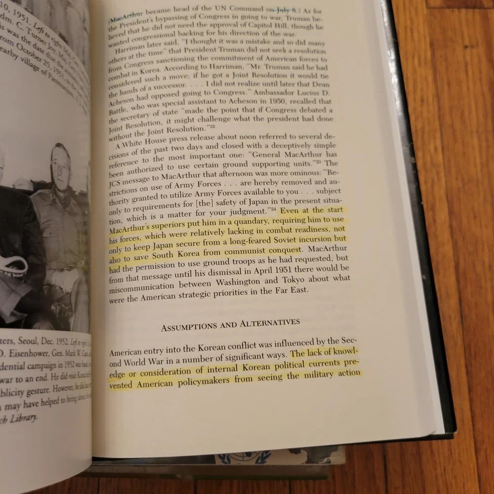 3 History Books Korean War General MacArthur Home School‎ Educational Korea